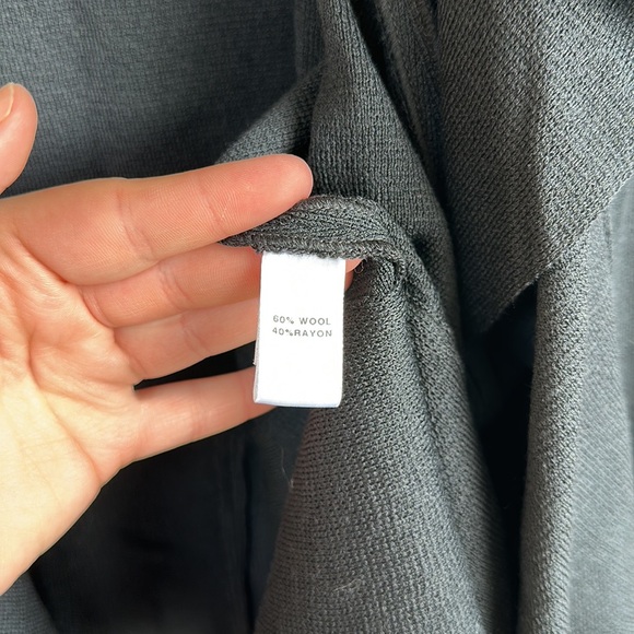 PRICE FIRM!!! St. John Caviar ruffled cardigan sweater - Picture 3 of 5